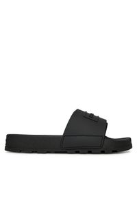 Hunter Klapki HFRU0006251 Czarny. Kolor: czarny
