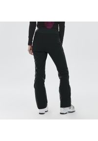 WEDZE - Spodnie narciarskie damskie Wedze 500 slim. Kolor: czarny. Materiał: materiał, softshell. Sezon: zima. Sport: narciarstwo
