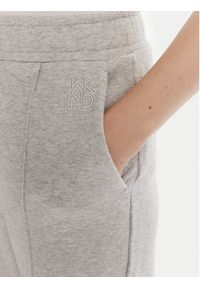 Weekend Max Mara Spodnie dresowe Folk 2525786011 Szary Relaxed Fit. Kolor: szary. Materiał: bawełna #4
