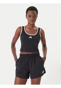 Adidas - adidas Top Stadium JY6963 Czarny Slim Fit. Kolor: czarny. Materiał: bawełna #1