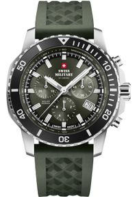 NoName - Zegarek Zegarek męski Swiss Military by Chrono SMS34113.04 zielony. Kolor: zielony #1