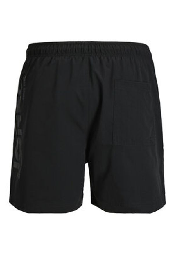 Jack & Jones Szorty kąpielowe Maui Wave 12291391 Czarny Regular Fit. Kolor: czarny. Materiał: syntetyk
