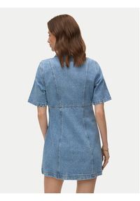 Vero Moda Sukienka jeansowa Daisy 10346217 Niebieski Standard Fit. Kolor: niebieski. Materiał: bawełna #3