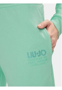 Liu Jo Szorty sportowe MA4386 F0873 Zielony Regular Fit. Kolor: zielony. Materiał: bawełna