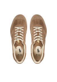 Polo Ralph Lauren Sneakersy Hrt Aera Pp 809978010002 Beżowy. Kolor: beżowy. Materiał: zamsz, skóra #6