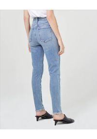 AGOLDE - Niebieskie jeansy Pinch z wysokim stanem. Stan: podwyższony. Kolor: niebieski