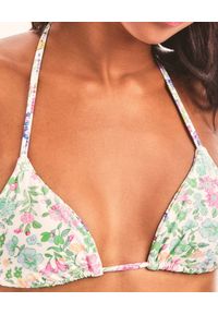 LOVE SHACK FANCY - Dwustronny top od bikini w kwiatowy wzór LSF x Hurley. Kolor: biały. Materiał: tkanina. Wzór: kwiaty #4