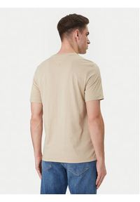 TOMMY HILFIGER - Tommy Hilfiger T-Shirt Brand Love Box MW0MW42366 Beżowy Regular Fit. Kolor: beżowy. Materiał: bawełna #2
