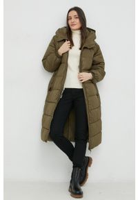 Vero Moda kurtka damska kolor zielony zimowa. Okazja: na co dzień. Kolor: zielony. Materiał: poliester. Sezon: zima. Styl: casual #6