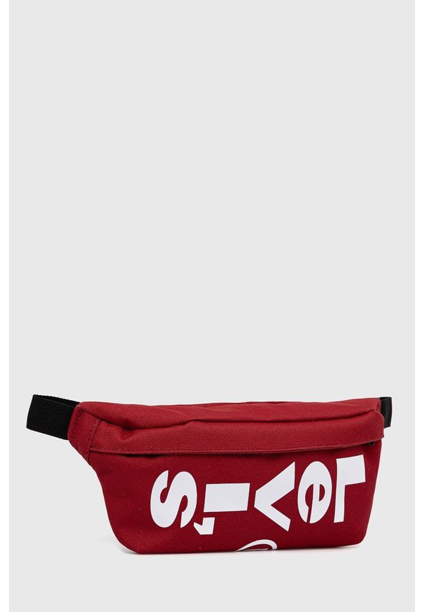 Levi's® - Levi's - Nerka. Kolor: czerwony. Materiał: poliester