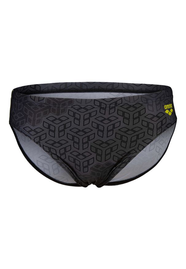 Kąpielówki slipy męskie sportowe treningowe na basen Arena Camo Kikko. Kolor: czarny
