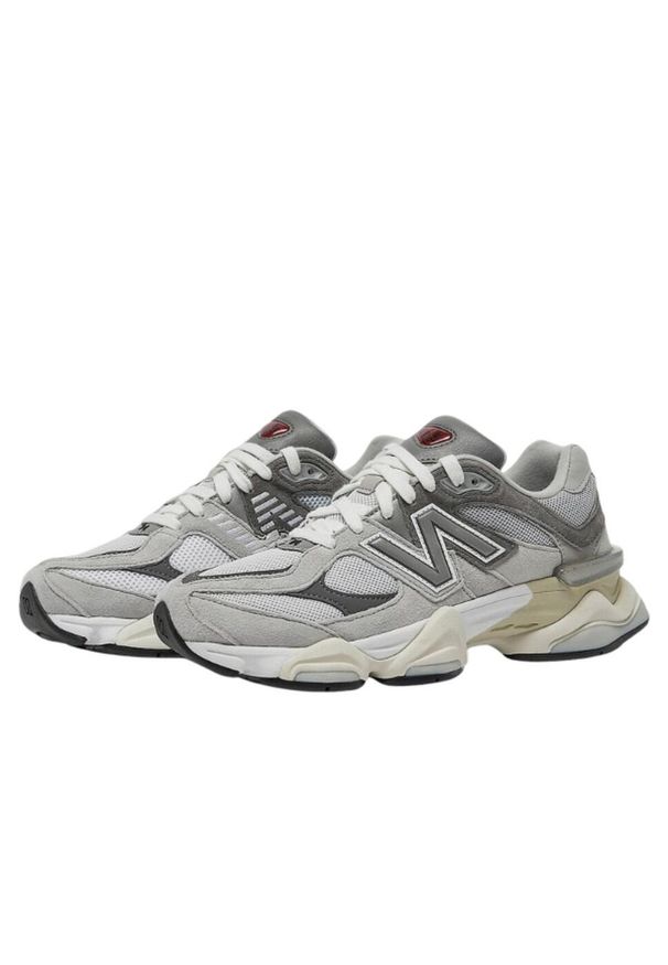 Buty do chodzenia dla dorosłych New Balance 9060 Rain Cloud. Kolor: szary. Materiał: skóra, tkanina. Sport: turystyka piesza