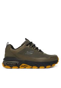 skechers - Skechers Trekkingi MAX PROTECT PROMOTE 237669/OLV Zielony. Kolor: zielony. Materiał: skóra. Sport: turystyka piesza #1