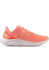 Buty damskie New Balance Fresh Foam Arishi v4 WARISCC4 – pomarańczowe. Okazja: na co dzień. Kolor: pomarańczowy. Materiał: guma. Szerokość cholewki: normalna. Sport: fitness