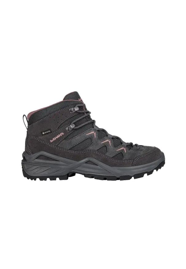 Buty trekkingowe damskie Lowa Sirkos Evo Mid Gtx. Kolor: szary. Materiał: zamsz, tkanina. Szerokość cholewki: normalna