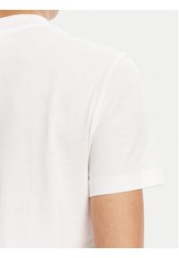 Versace Jeans Couture T-Shirt 78HAHE05 Biały Regular Fit. Kolor: biały. Materiał: bawełna #4