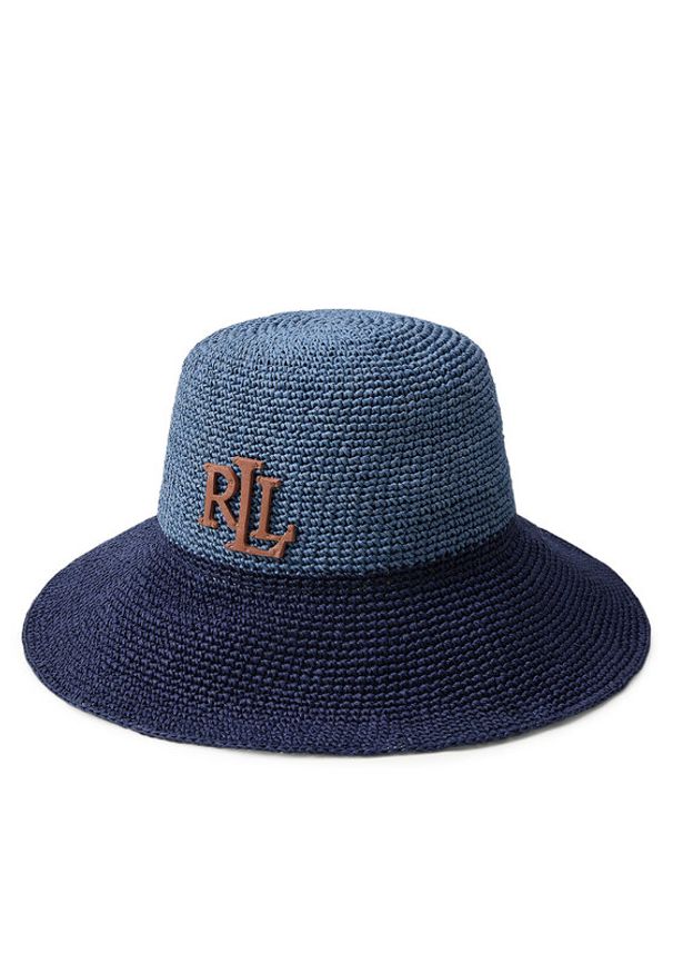 Lauren Ralph Lauren - LAUREN RALPH LAUREN Kapelusz 454P14399001 Granatowy. Kolor: niebieski