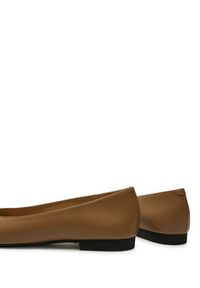MICHAEL Michael Kors Baleriny Rebeca Flex Ballet 40F4RBFP1L Brązowy. Kolor: brązowy. Materiał: skóra #5