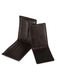 Wittchen - Męski portfel skórzany z wyjmowanym panelem czarny. Kolor: czarny. Materiał: skóra #3