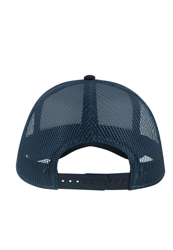 ATLANTIS - Rapper Canvas 5 Panel Trucker Cap. Kolor: szary, niebieski, wielokolorowy