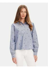 United Colors of Benetton - United Colors Of Benetton Koszula 5D51DQ0BF Niebieski Regular Fit. Kolor: niebieski. Materiał: bawełna #1