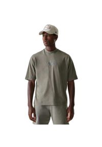 New Era - T-shirt w pudełku Los Angeles Lakers Washed. Kolor: szary. Sport: koszykówka #1