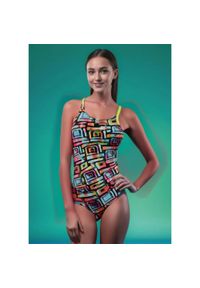 TURBO - Turbo Women'S Baño Sra. Tunel Swimsuit - Yellow Size 42. Kolor: żółty #1