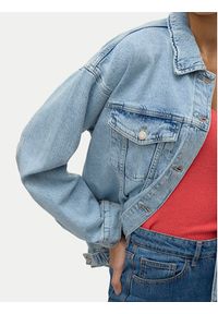 Vero Moda Kurtka jeansowa Tessa 10329868 Niebieski Relaxed Fit. Kolor: niebieski. Materiał: bawełna #6