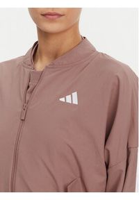 Adidas - adidas Kurtka bomber Essentials 3-Stripes JD5318 Różowy Loose Fit. Kolor: różowy. Materiał: syntetyk #3