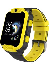 CANYON - Smartwatch Canyon KW-41 Czarno-żółty (CNE-KW41YB). Rodzaj zegarka: smartwatch. Kolor: czarny, żółty, wielokolorowy #1