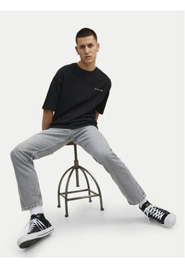 Jack & Jones - Jack&Jones Jeansy Chris 12209663 Szary Relaxed Fit. Kolor: szary