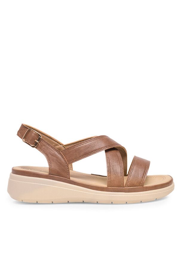 Clara Barson Sandały WYL0510-02 Brązowy. Kolor: brązowy. Materiał: syntetyk