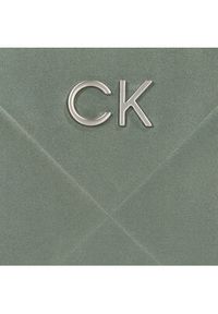 Calvin Klein Torebka Re-Lock Quilt Crossbody - Satin K60K611299 Zielony. Kolor: zielony #2