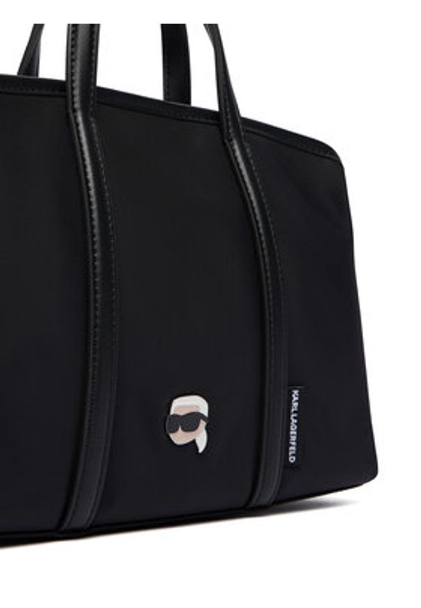Karl Lagerfeld - KARL LAGERFELD Torebka A4W30018 Czarny. Kolor: czarny. Materiał: skórzane