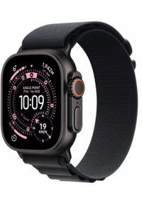 APPLE - Apple Watch Ultra 3 GPS + Cellular 49mm Black Titanium Case with Black Alpine Loop - Large #1