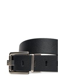 Calvin Klein Pasek Męski Ck Prong Buckle 35Mm Rev LV04D7029G Czarny. Kolor: czarny. Materiał: skóra #3