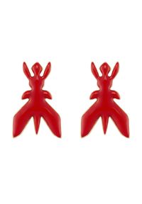 Patrizia Pepe Kolczyki 8J1396/M086-R880 Czerwony. Materiał: metalowe. Kolor: czerwony #1