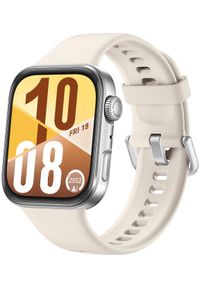 HUAWEI - Smartwatch Huawei Watch Fit 4 Beżowy (55020EYL) + FreeBuds SE 2. Rodzaj zegarka: smartwatch. Kolor: beżowy