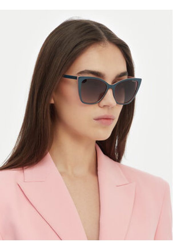 POLAROID - Polaroid Okulary przeciwsłoneczne C PLD 4181/S Zielony. Kolor: zielony