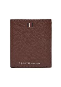 TOMMY HILFIGER - Tommy Hilfiger Duży Portfel Męski Th Central Trifold AM0AM11851 Brązowy. Kolor: brązowy