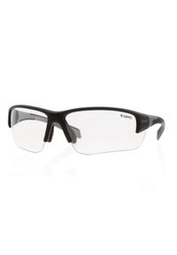 OPC - Okulary ochronne BIKE SAN SALVO Matt Black/Gray Clear + ETUI. Kolor: wielokolorowy, czarny, szary