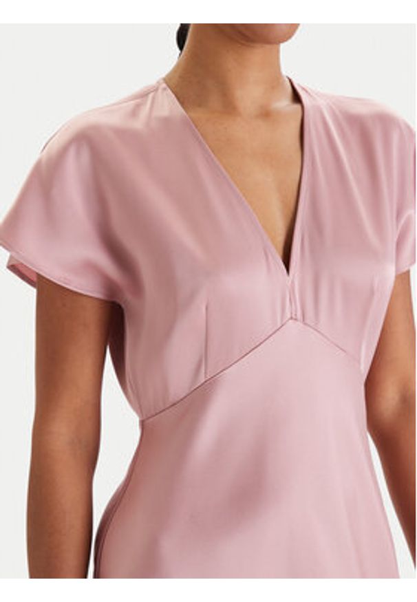 Marella Sukienka koktajlowa Falange 2613221201 Różowy Regular Fit. Kolor: różowy. Materiał: acetat. Styl: wizytowy