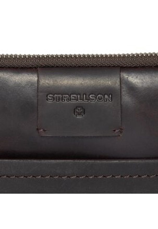 Strellson Saszetka Marcus 4010003243 Brązowy. Kolor: brązowy. Materiał: skóra