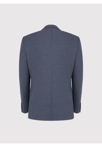Pako Lorente - PAKO LORENTE - Granatowa marynarka garniturowa. Okazja: na spotkanie biznesowe. Kolor: niebieski. Materiał: poliester, elastan, wiskoza. Styl: biznesowy #7