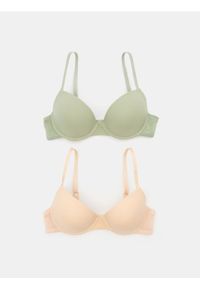 Sinsay - Biustonosze push-up 2 pack - wielobarwny. Rodzaj stanika: push-up