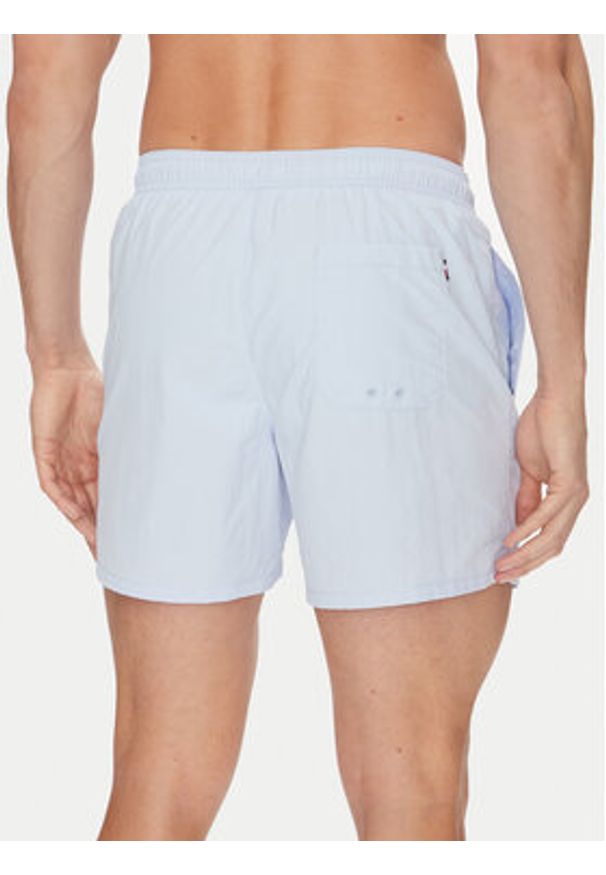 TOMMY HILFIGER - Tommy Hilfiger Szorty kąpielowe UM0UM03477 Błękitny Regular Fit. Kolor: niebieski. Materiał: syntetyk