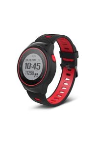 Smartwatch FOREVER SW-600 Czarno-czerwony. Rodzaj zegarka: smartwatch. Kolor: czarny, wielokolorowy, czerwony #1