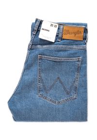 Wrangler - WRANGLER SPODNIE MĘSKIE ARIZONA FUSE BLUE W12OM440D