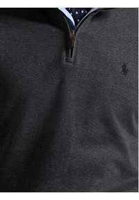 Polo Ralph Lauren Sweter 710981461001 Szary Regular Fit. Typ kołnierza: polo. Kolor: szary. Materiał: bawełna #3