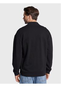 Sisley Bluza 35HRS5009 Czarny Regular Fit. Kolor: czarny. Materiał: bawełna #2